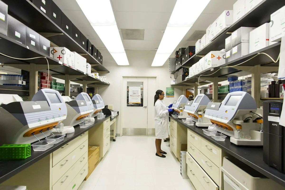 Clinical blood chemistry analysis diagnostic panel showing ApoB and LDL cholesterol concentrations