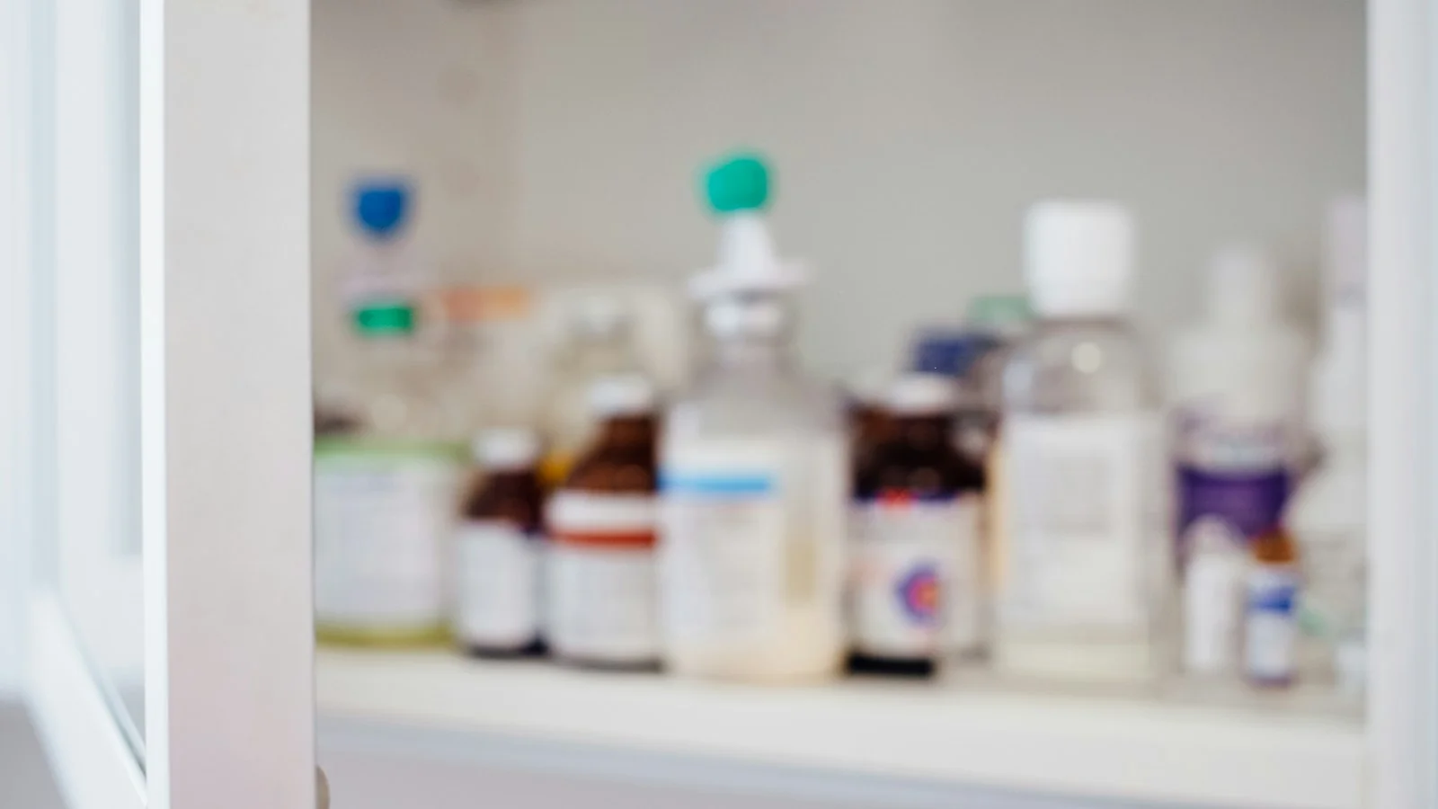 Pharmacology laboratory shelves and compounding equipment for adrenal neuroendocrine supplements